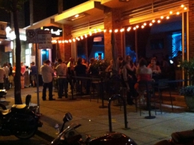 Belmont Tavern at Night
