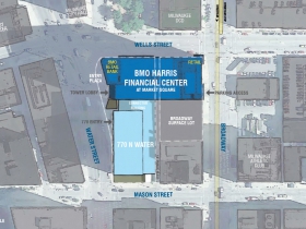 BMO Harris Financial Center Site Plan