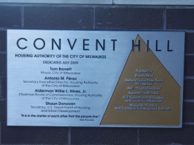 Convent Hill marker