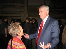 Julilly Kohler and Tom Barrett