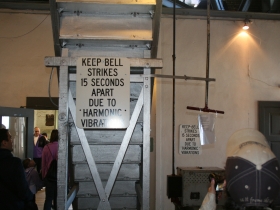 Keep Bell Strikes 15 Seconds Apart Due to Harmonic Vibrations.
