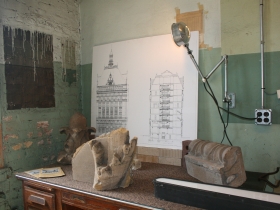 Terracotta pieces from City Hall.