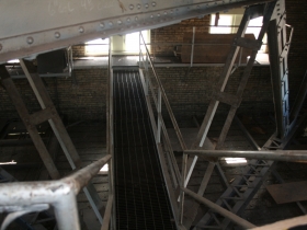 A view of, not from, the catwalk.
