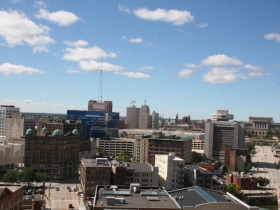 A view of Westown.