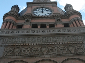 A view of the City Hall Bell Tower.