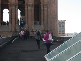 Heading back to the tower.