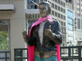 Superhero Bronze Fonz.