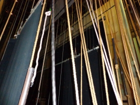 Inner works of the Pabst Theater.