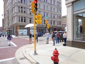 Photo shoot in downtown Milwaukee.