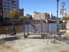 ? Public art by Jeremy Shamrowicz, of Flux Design.