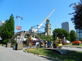 Preparations for Bastille Days 2015