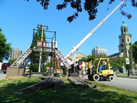 Preparations for Bastille Days 2015