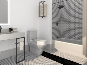 Dubbel Dutch Guest Bathroom