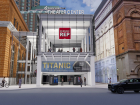 New Entrance at Associated Bank Theater Center