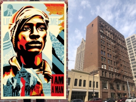 Voting Rights are Human Rights Mural