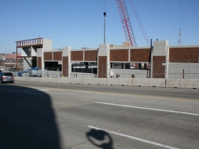 MSOE Athletic Field and Parking Complex under construction.