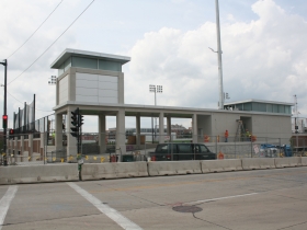 MSOE Athletic Field and Parking Complex under construction.