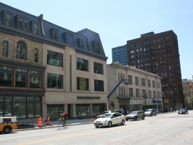The Wisconsin Ave. front of the hotel.