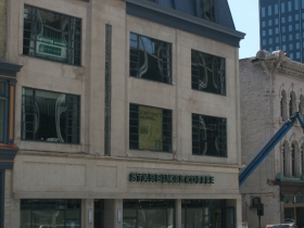 The Wisconsin Ave. front of the hotel.