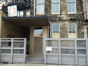 Back patio
