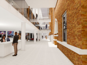 New Lobby at Associated Bank Theater Center