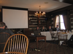 Just before the transit meeting.