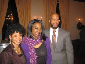 Nikiya Harris, Tamara Grigsby, and Mandela Barnes