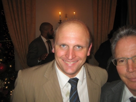 Ald. Nik Kovac and Mark Thomsen.