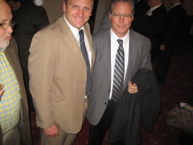 Ald. Nik Kovac and Mark Thomsen.