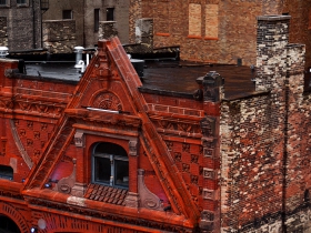 Just across Milwaukee St. from Hotel Metro.