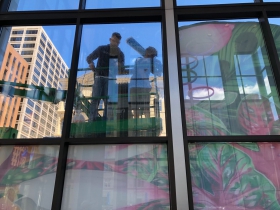 Gild the Lilly Installation