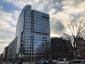 A mixed-use building in Downtown Milwaukee