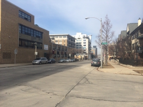 West on Ogden