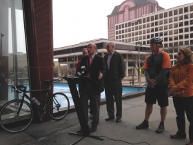 Ald. Kovac says bicyclists are automobile drivers friends.