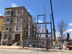 1245-1247 N. Milwaukee St. Construction