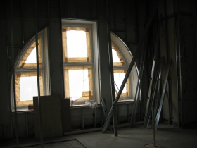 Arched window