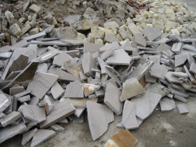 Marble and bricks