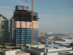 View of Northwestern Mutual Tower & Commons