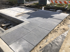 Cathedral Square Park New Pavers