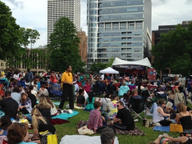 Opening night of Jazz in the Park 2015
