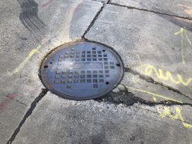 Steam Release from Water Main Break