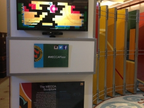 MECCA Floor exhibit.