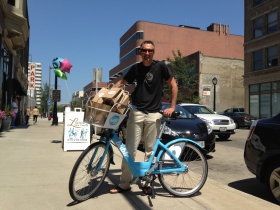 Kevin Hardman, of Bublr Bikes.