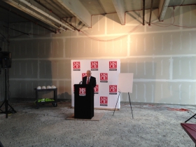 Dr. Hermann Viets speaks about the MSOE Tower Apartments.