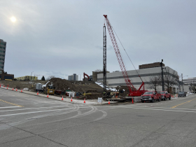 1333-1339 N. Milwaukee St. Pile Driving