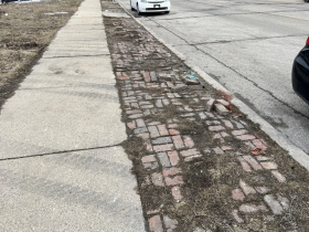 Leftover from Earlier Building