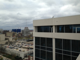 Still more parking in downtown Milwaukee.