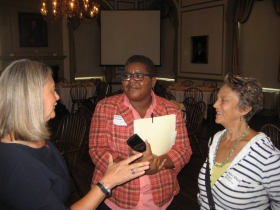 Julia Taylor, Kimberly Driggins, and Julilly Kohler.