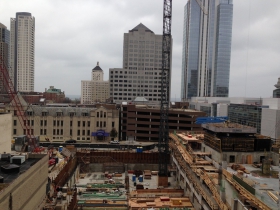 Northwestern Mutual Apartment Tower Construction