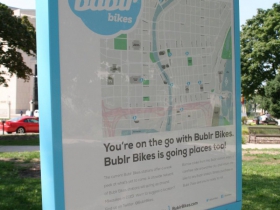 Bublr Bikes Map